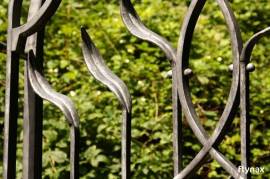 WROUGHT IRON FORGED GATE FENCE ORNAMENT